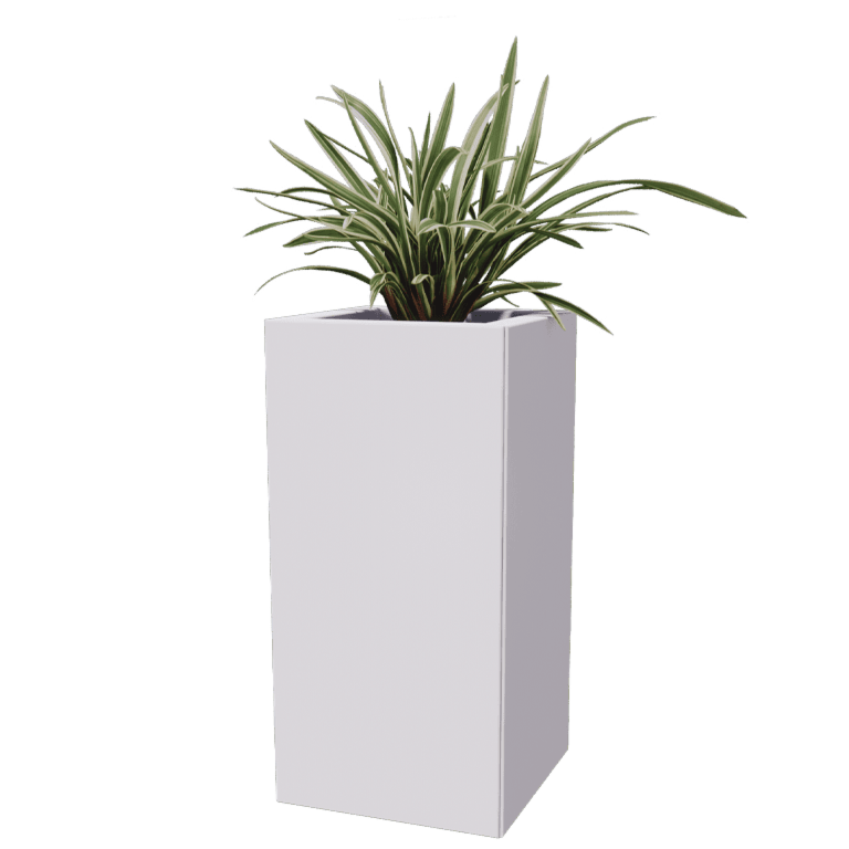 Terasest lillekast - Ruut - 30 x 30 cm