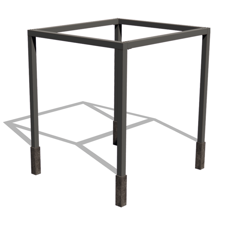 Terasest pergola - Ruut - 274 x 250 x 230 cm