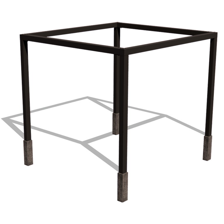 Terasest pergola - Ruut - 324 x 300 x 230 cm