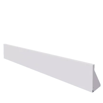 Terasest tugisein - Sirge - 200 x 30 cm - RAL9010 matt (valge)