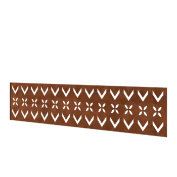 Corten terasest aed H - Paneel V - 180 x 47,5 cm
