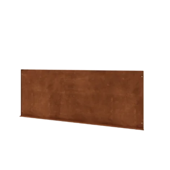 Corten terasest dekoratiivne piirdeaed V - Paneel - 149 x 3 x 60 cm