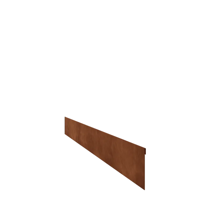 Corten terasest peenraääris - Litsutud - Kõrgus 13 cm - 240 cm