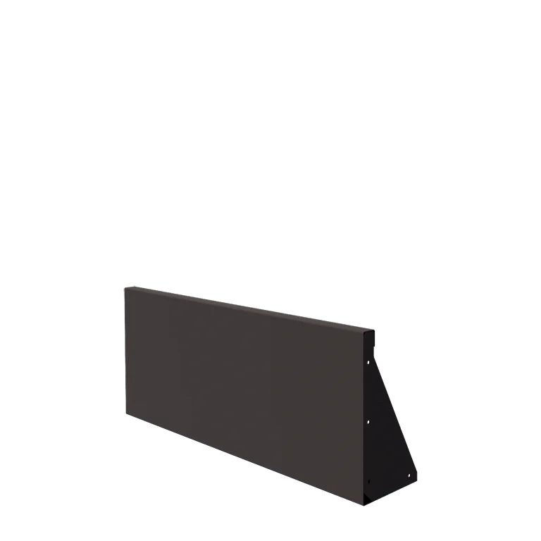Terasest tugisein - Sirge - 100 x 40 cm - Muu RAL värv