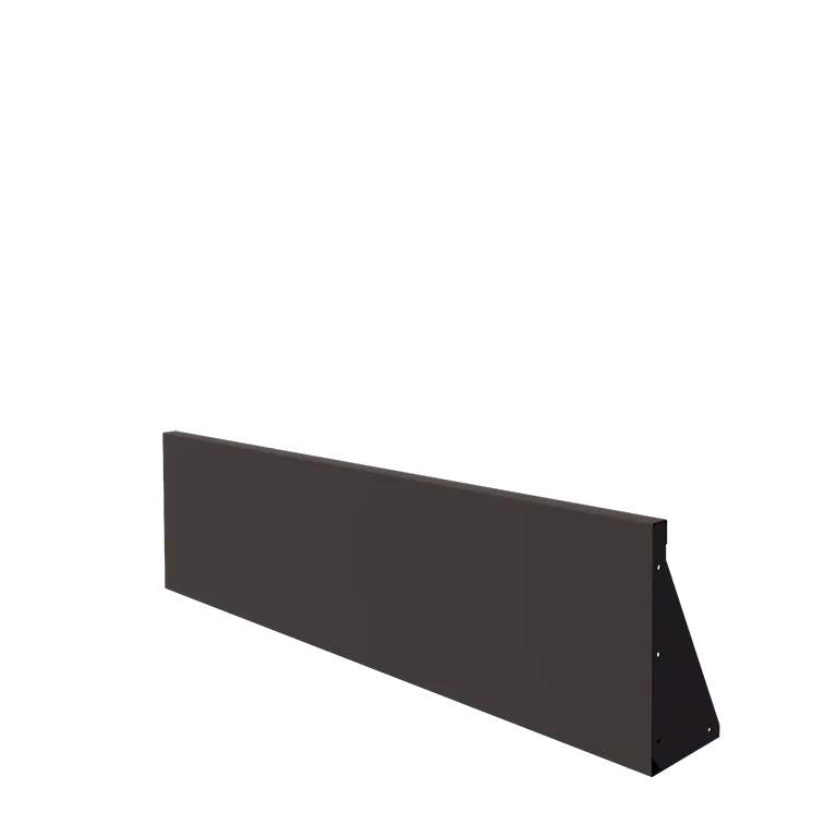 Terasest tugisein - Sirge - 150 x 40 cm - RAL7016 matt (antratsiithall)