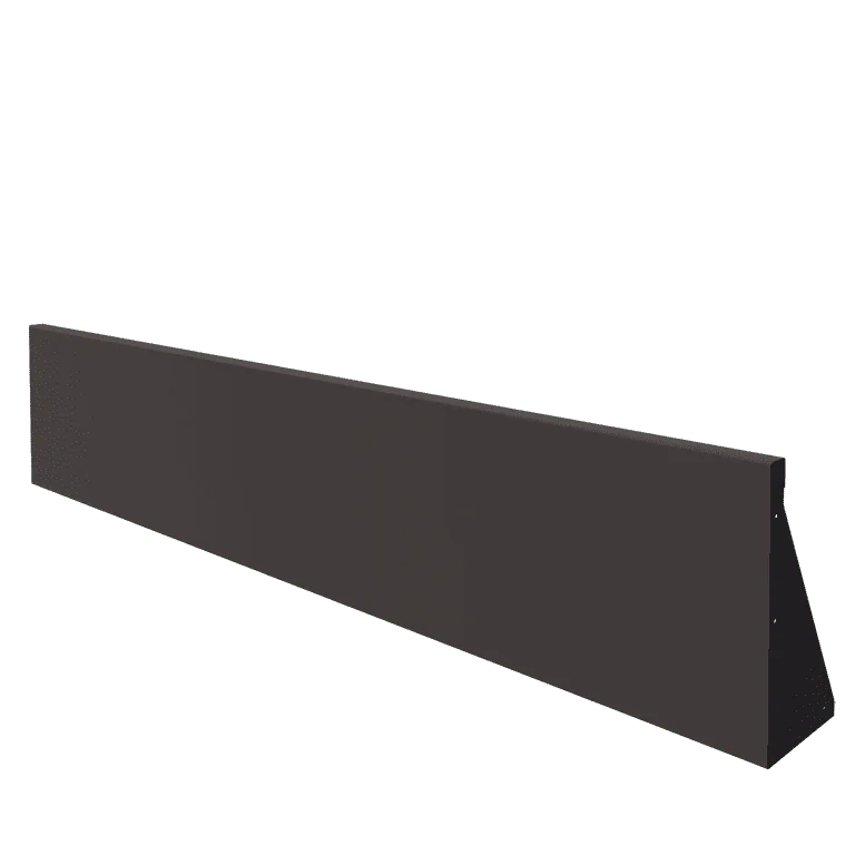 Terasest tugisein - Sirge - 200 x 40 cm - RAL7016 matt (antratsiithall)