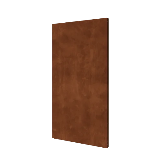 Corten terasest aiapaneel - Alus - 100 x 6 x 190 cm