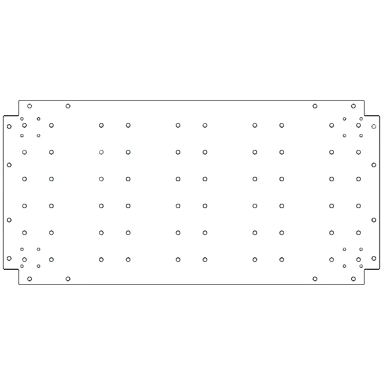 Tsinkterasest põhjalaud - 50 x 100 cm