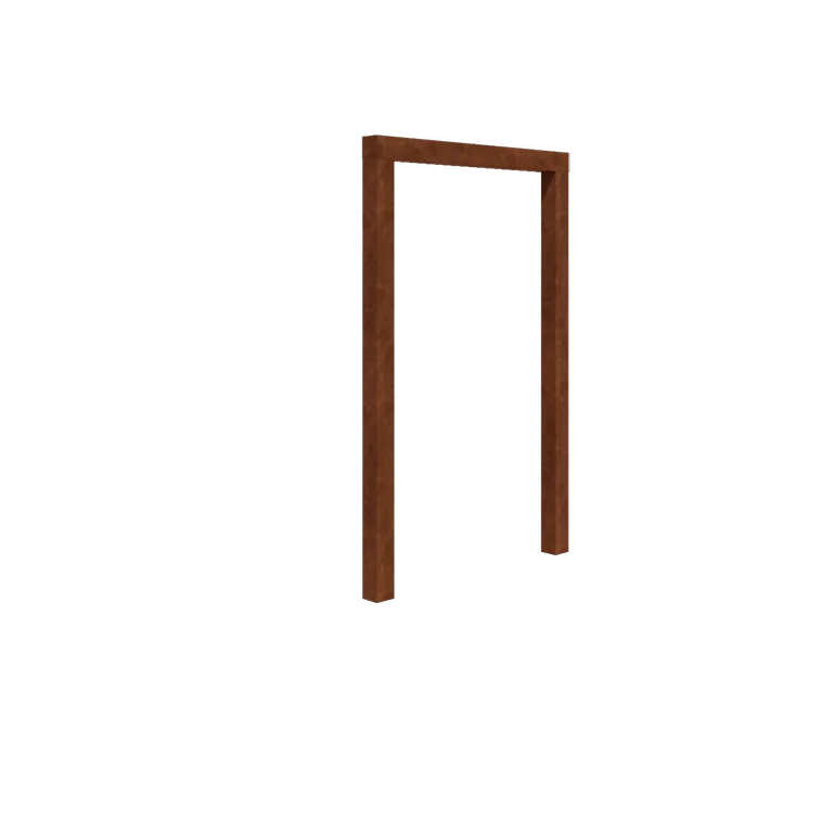 Corten terasest pergola - Sirge - 150 x 230 cm - Ilma betoonvundament