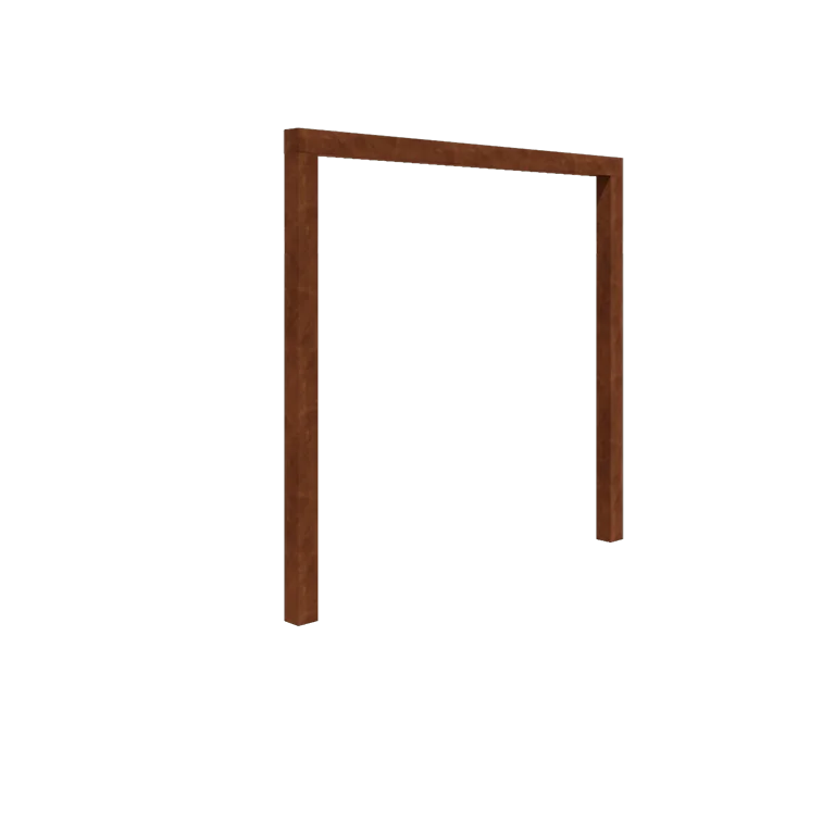 Corten terasest pergola - Sirge - 250 x 230 cm - Ilma betoonvundament