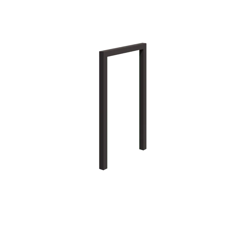 Terasest pergola - Sirge - 150 x 230 cm - RAL7016 matt (antratsiithall) - Ilma betoonvundament