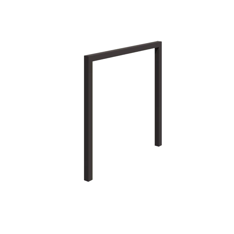 Terasest pergola - Sirge - 250 x 230 cm - RAL7016 matt (antratsiithall) - Ilma betoonvundament