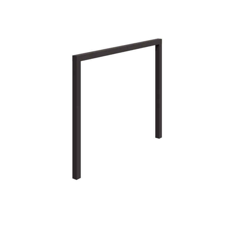 Terasest pergola - Sirge - 300 x 230 cm - RAL7016 matt (antratsiithall) - Ilma betoonvundament