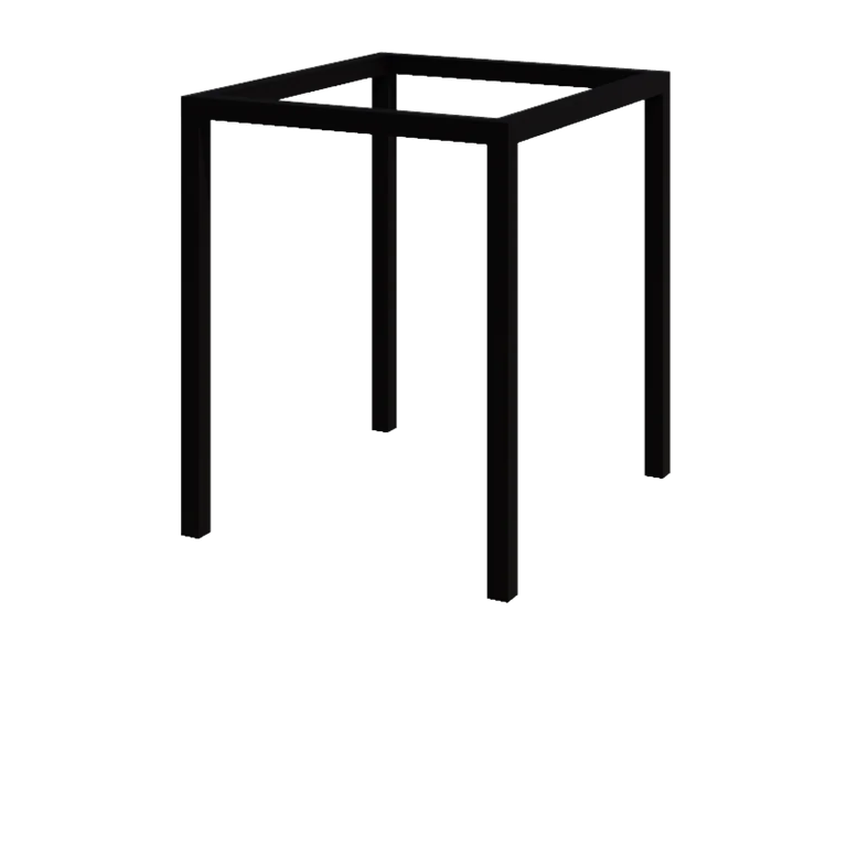 Terasest pergola - Ruut - 224 x 200 x 230 cm - RAL9005 matt (must) - Ilma betoonvundament