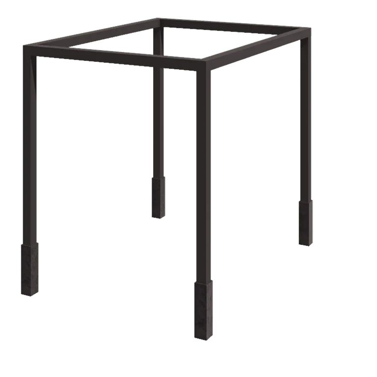 Terasest pergola - Ruut - 324 x 300 x 230 cm - Muu RAL värv - Betoonvundamendiga