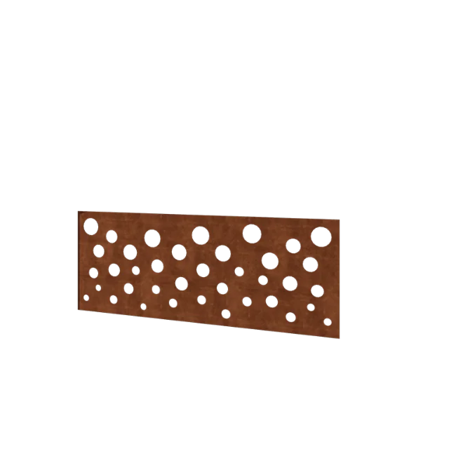 Corten terasest aed H - Paneel B - 120 x 47,5 cm