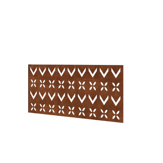 Corten terasest aed H - Paneel V - 120 x 63,3 cm