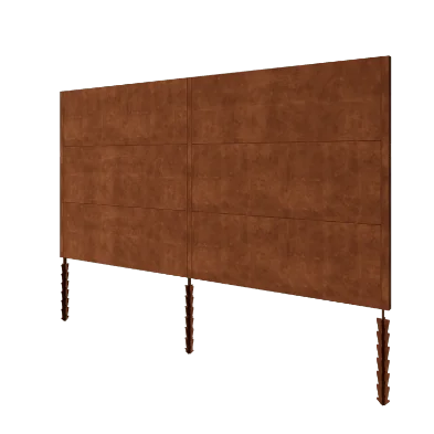 Corten terasest aed H3 - Täiskomplekt - 378 x 6 x 190 cm